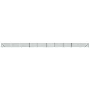 vidaXL Gunnebost&auml;ngsel med stolpsko gr&ouml;n 1,1x25 m