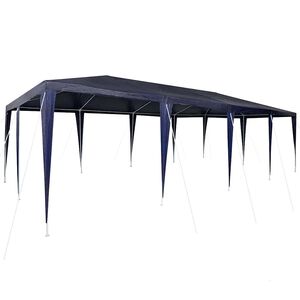 vidaXL Partyt&auml;lt Bl&aring; 800 x 400 x 266 cm Polyeten och St&aring;l