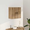 vidaXL Väggskåp artisan ek 60x31x60 cm konstruerat trä