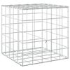 vidaXL Gabion med 3,5 mm tr&aring;d och 10x10 cm n&auml;t 50x50x50 cm