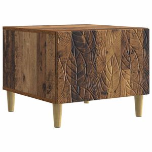 vidaXL Kaffeebord Gammalt tr&auml; 50 x 49 x 40 cm Konstruerat tr&auml;
