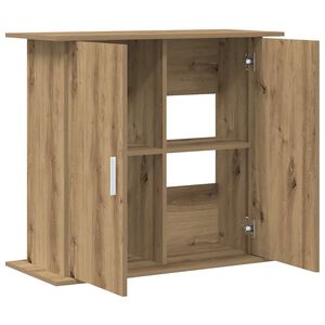 vidaXL Akvariestativ hantverksm&auml;ssig ek 81x36x73 cm konstruerat tr&auml;
