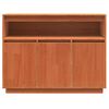 vidaXL Sideboard Vaxbrun 104,5 x 34 x 80 cm Massiv furu