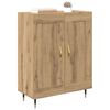vidaXL Sideboard Artisan Ek 69,5 x 34 x 90 cm Konstruerat tr&auml;