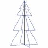 vidaXL Ljuskon f&ouml;r julgran 200 LED inne/ute 98x150 cm