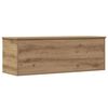 vidaXL F&ouml;rvaringsl&aring;da Artisan Ek 102 x 35 x 35 cm Konstruerat tr&auml;