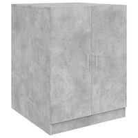 vidaXL Tvättmaskinsskåp betonggrå 71x71,5x91,5 cm