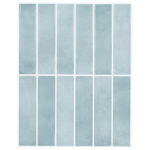 vidaXL Rektangul&auml;ra plattor 10 pcs Gr&aring;gr&ouml;n 29 x 23 x 0,08 cm