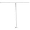 vidaXL Markisstolpar set vit 300x245 cm j&auml;rn