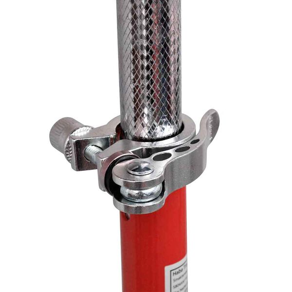 vidaXL Enhjuling justerbar 16 tum r&ouml;d