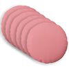 vidaXL Kudd&ouml;verdrag 6 st HEERLEN Rosa Diam. 30 cm Tyg
