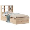 vidaXL S&auml;ngram utan madrass 90x190 cm massiv furu