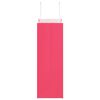 vidaXL Pappersp&aring;sar 250 st med handtag rosa 21x11x31 cm