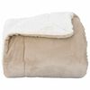 vidaXL Kastfilt Beige 150 x 200 cm Fleece