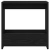 vidaXL Sidobord Svart Ek 50 x 26 x 50 cm Konstruerat tr&auml;