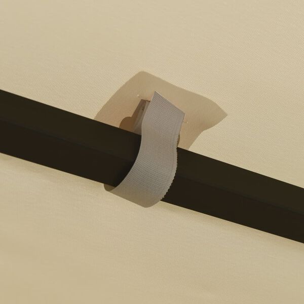 vidaXL Paviljong 3x4 m gräddvit