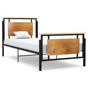 vidaXL S&auml;ngram metall 90x200 cm
