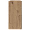 vidaXL Bokhylla ek 31x24x52 cm konstruerat trä