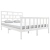 vidaXL S&auml;ngram vit massiv furu 160x200 cm