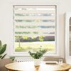 vidaXL Rullgardin zebra 105x150 cm tyg bredd 100,9 cm polyester