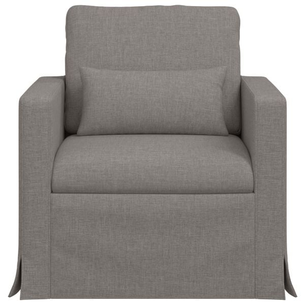 vidaXL Soffa Taupe