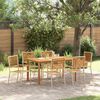 vidaXL Trädgårdsmöbelset 7 pcs Beige Poly rattan