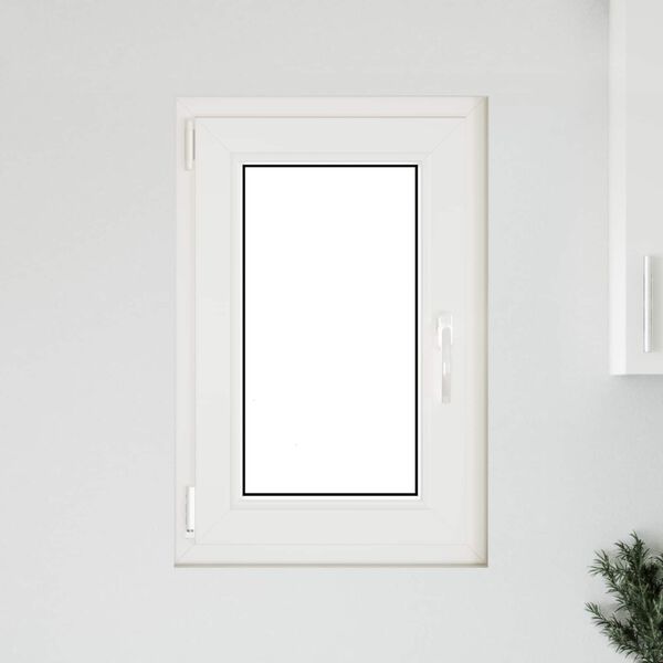 K&auml;llarf&ouml;nster RISOR Antracit 50 x 75 cm PVC och glas