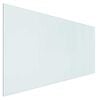 vidaXL Glas eldstad platta Transparent 120 x 60 cm Glas