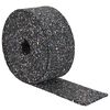 vidaXL Gummigranulatmatta Svart 200 x 10 x 0,8 cm Gummi