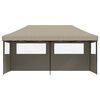 vidaXL Partyt&auml;lt Taupe 292 x 580 x 315 cm Oxford Tyg