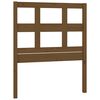 vidaXL S&auml;nggavel honungsbrun 80,5x4x100 cm massiv furu