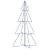 vidaXL Ljuskon f&ouml;r julgran 360 LED inne/ute 143x250 cm