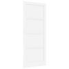vidaXL Inredningsd&ouml;rr 93 x 232 cm Plywood Vit