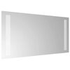 vidaXL Badrumsspegel LED 40x20 cm
