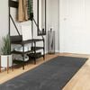 vidaXL Omr&aring;desmattor Rektangul&auml;r HUARTE Antracit 300 x 80 cm Polyester