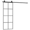 vidaXL Skjutd&ouml;rr med beslagset ESG glas och aluminium 76x205 cm