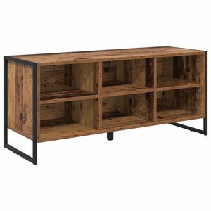vidaXL Skosk&aring;p 100 x 35 x 44 cm Konstruerat tr&auml; Gammalt tr&auml;