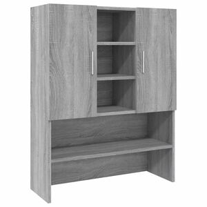 vidaXL Tv&auml;ttmaskinssk&aring;p gr&aring; sonoma 70,5x25,5x90 cm