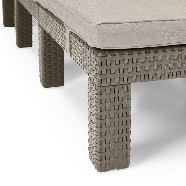 Keter Solsäng med dyna Daytona cappuccino