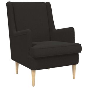vidaXL F&aring;t&ouml;lj Svart Boucl&eacute;