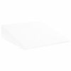 vidaXL Vinklad Kudde Enf&auml;rgad Vit 69 x 64 x 19 cm Minneskum