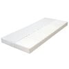 vidaXL Madrass 120x200 cm 7 zoner PU-skum 10 cm H2 H3