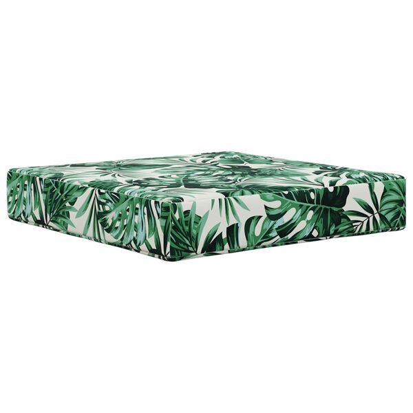 vidaXL Utomhus Soffa Kudde 3 pcs Bladm&ouml;nster Polyester