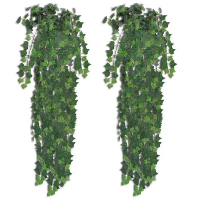 vidaXL Konstväxter murgröna 4 st grön 90 cm