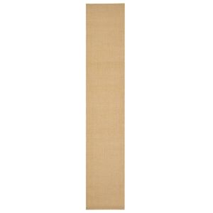 vidaXL Matta naturlig sisal 66x350 cm