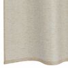 vidaXL Voile Gardin med gardiner 2 pcs Sand 175 x 140 cm Polyester
