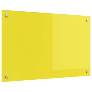 vidaXL K&ouml;ksskydd Gul 80 x 50 cm h&auml;rdat glas