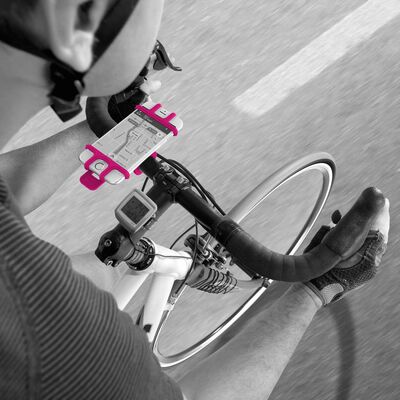 Mobilhållare för cykel/barnvagn Rosa