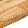 vidaXL Bordsskiva 40x40x2,5 cm levande kant massivt grovt mangoträ