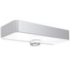 Steinel Tr&auml;dg&aring;rdslampa med sensor XSolar SOL-O S silver 052652
